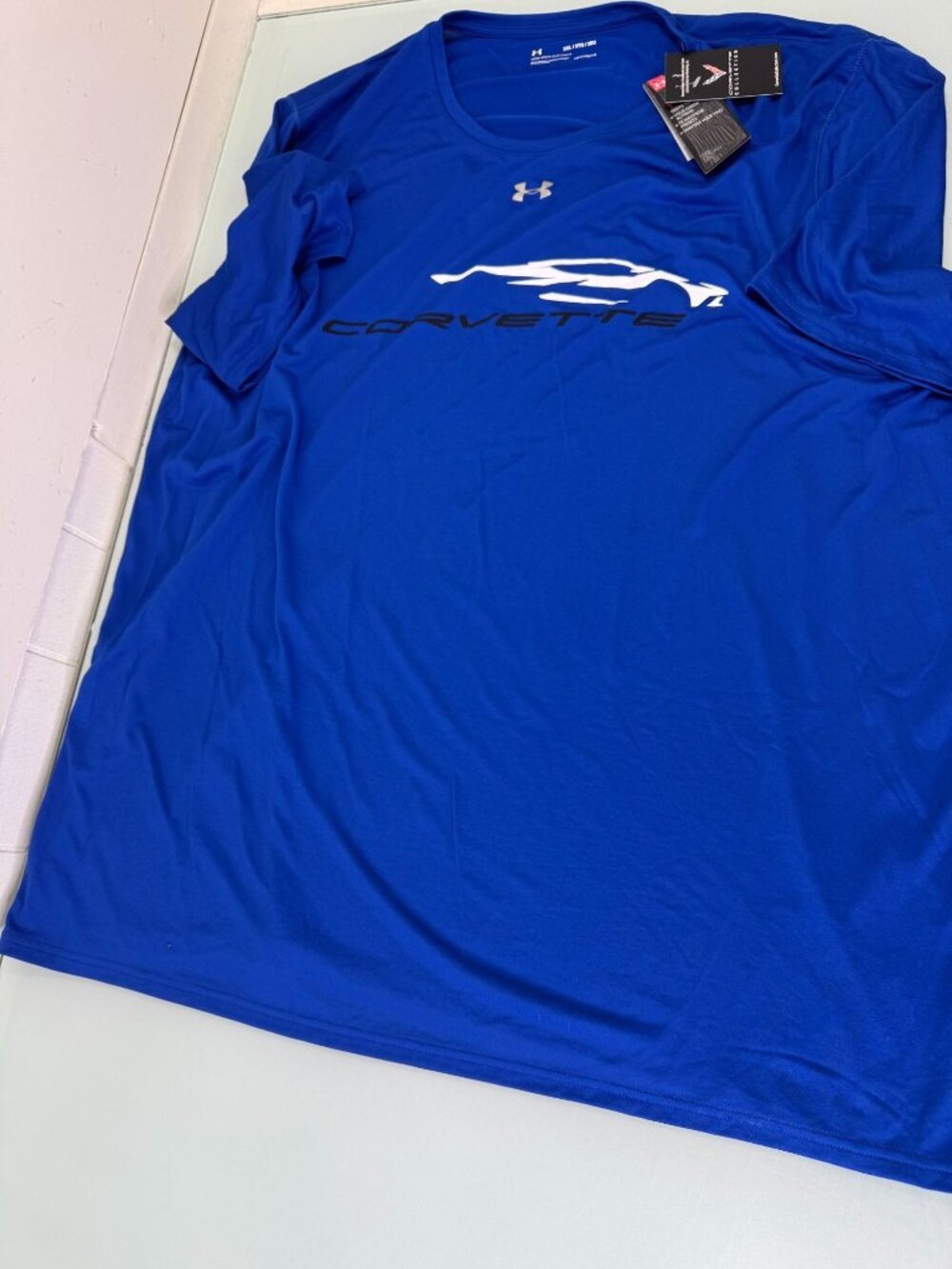 Corvette Under Armour Performance T Shirt Mens 3XL XXXL Short Sleeve Loose fit